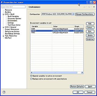 GNU ARM plug-in