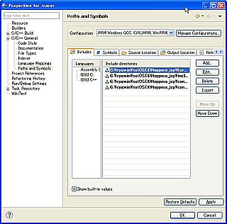 GNU ARM plug-in